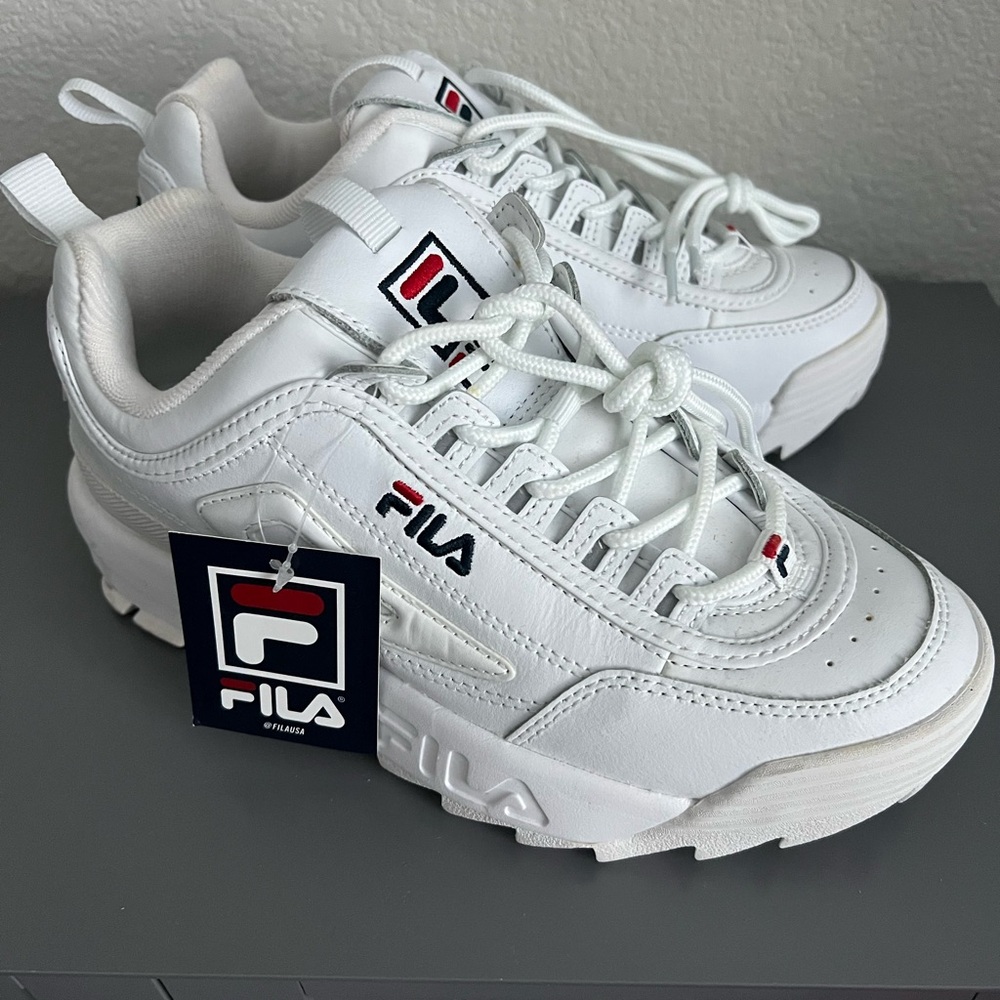 Fila Disruptor II Women White Sneakers